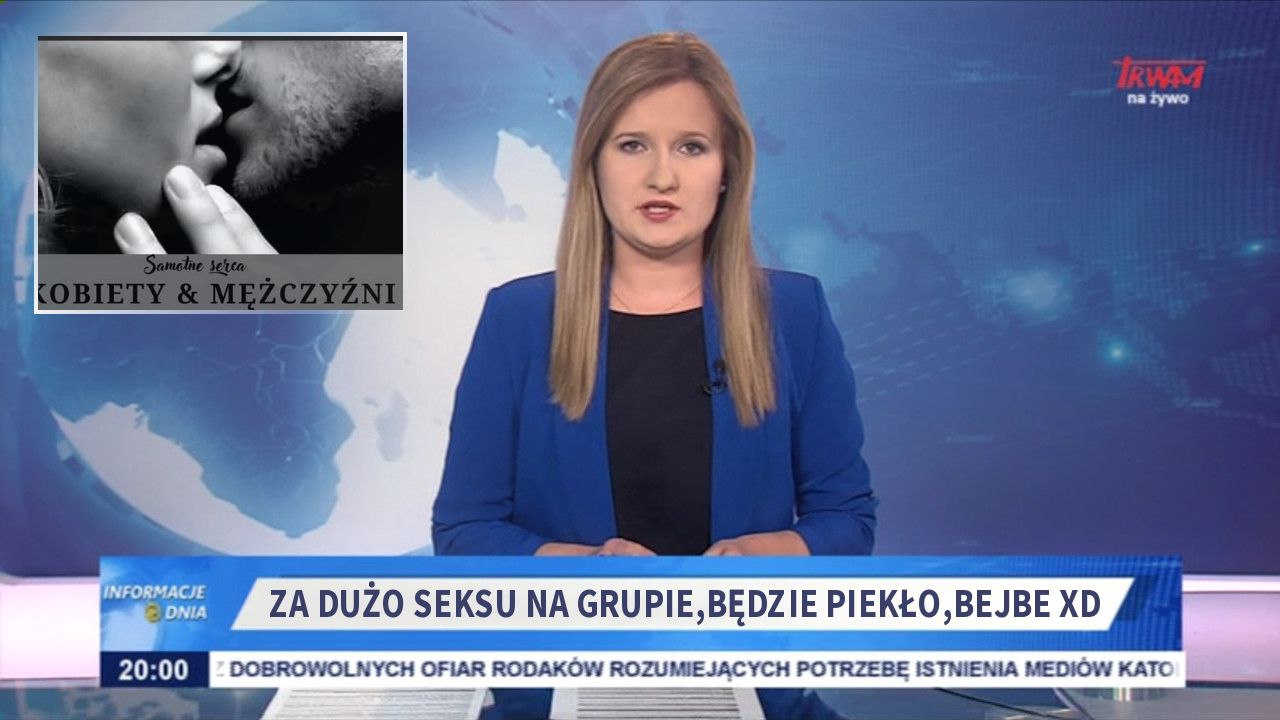 Za dużo seksu na grupie,będzie piekło,bejbe xD