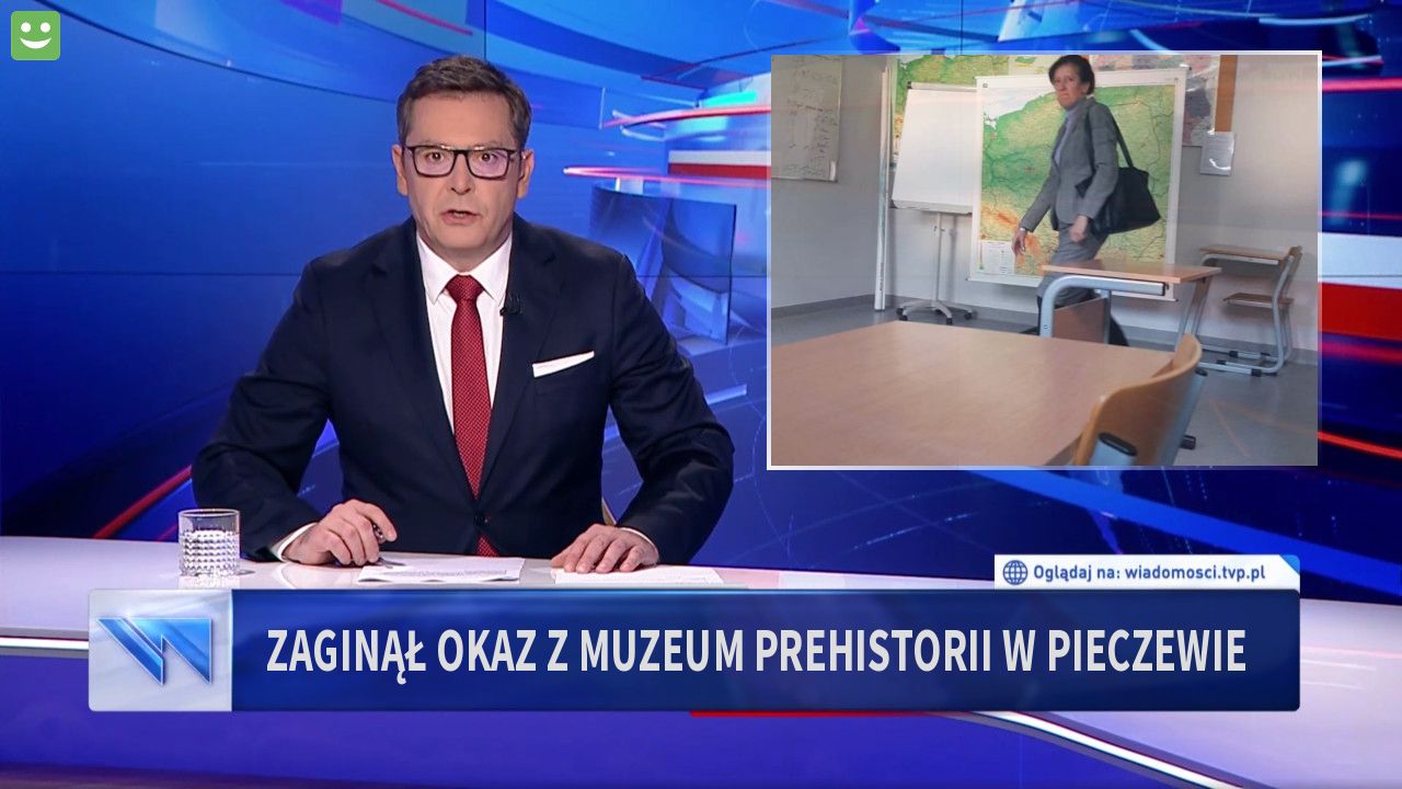 ZAGINĄŁ OKAZ Z MUZEUM PREHISTORII W PIECZEWIE