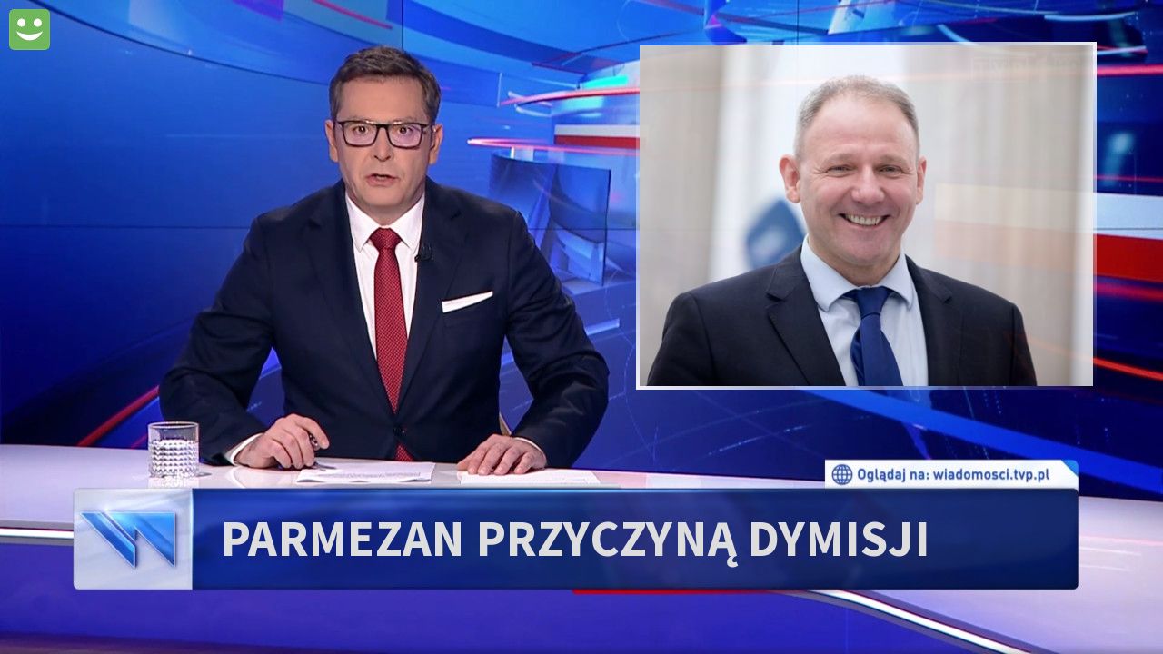 Parmezan przyczyną dymisji