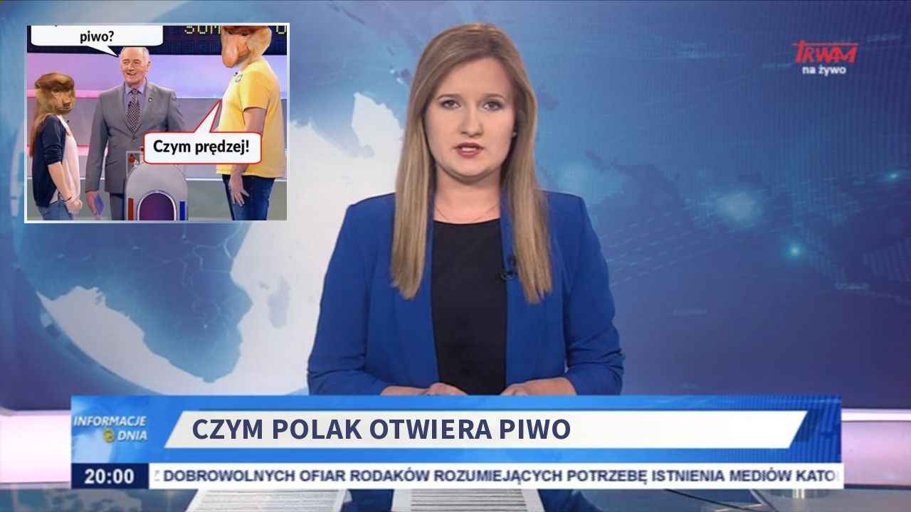 Czym polak otwiera piwo