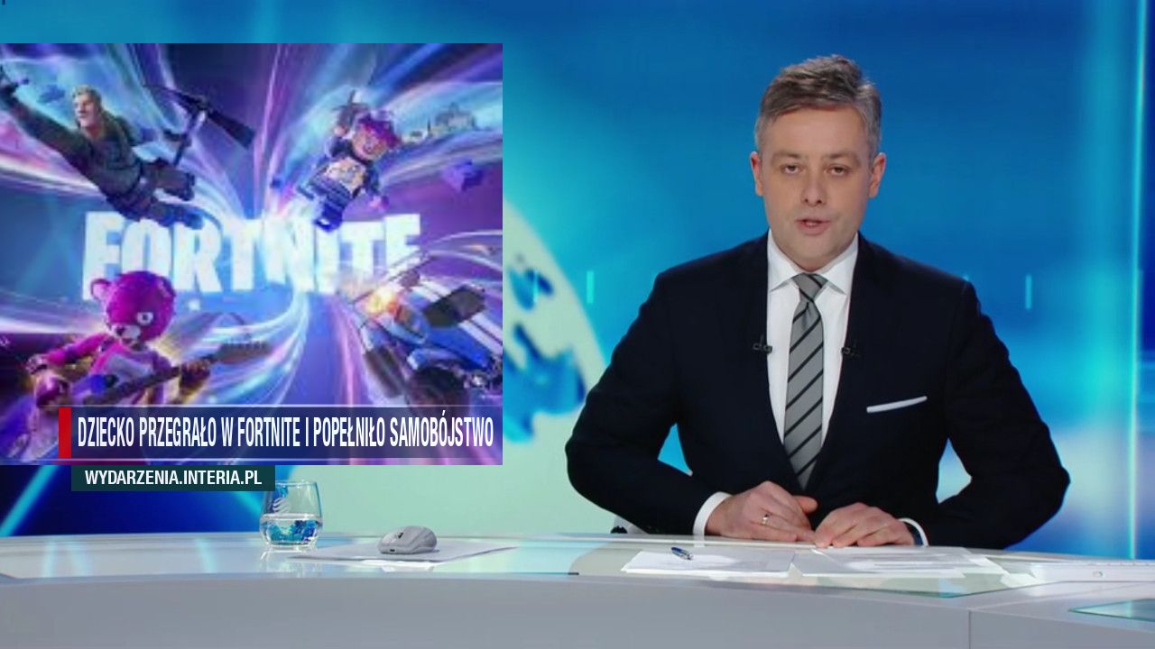 Dziecko przegrało w fortnite i popełniło samobójstwo