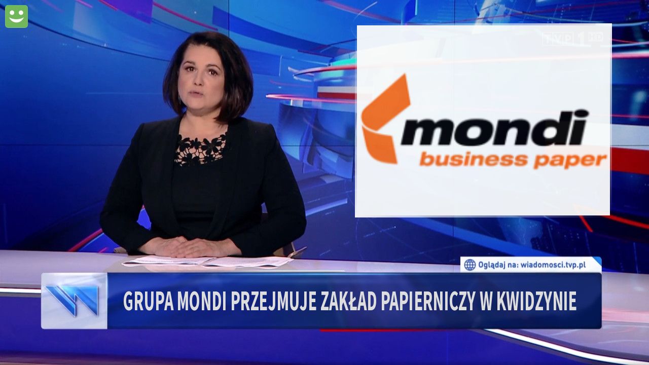 Grupa Mondi przejmuje zakład papierniczy w Kwidzynie