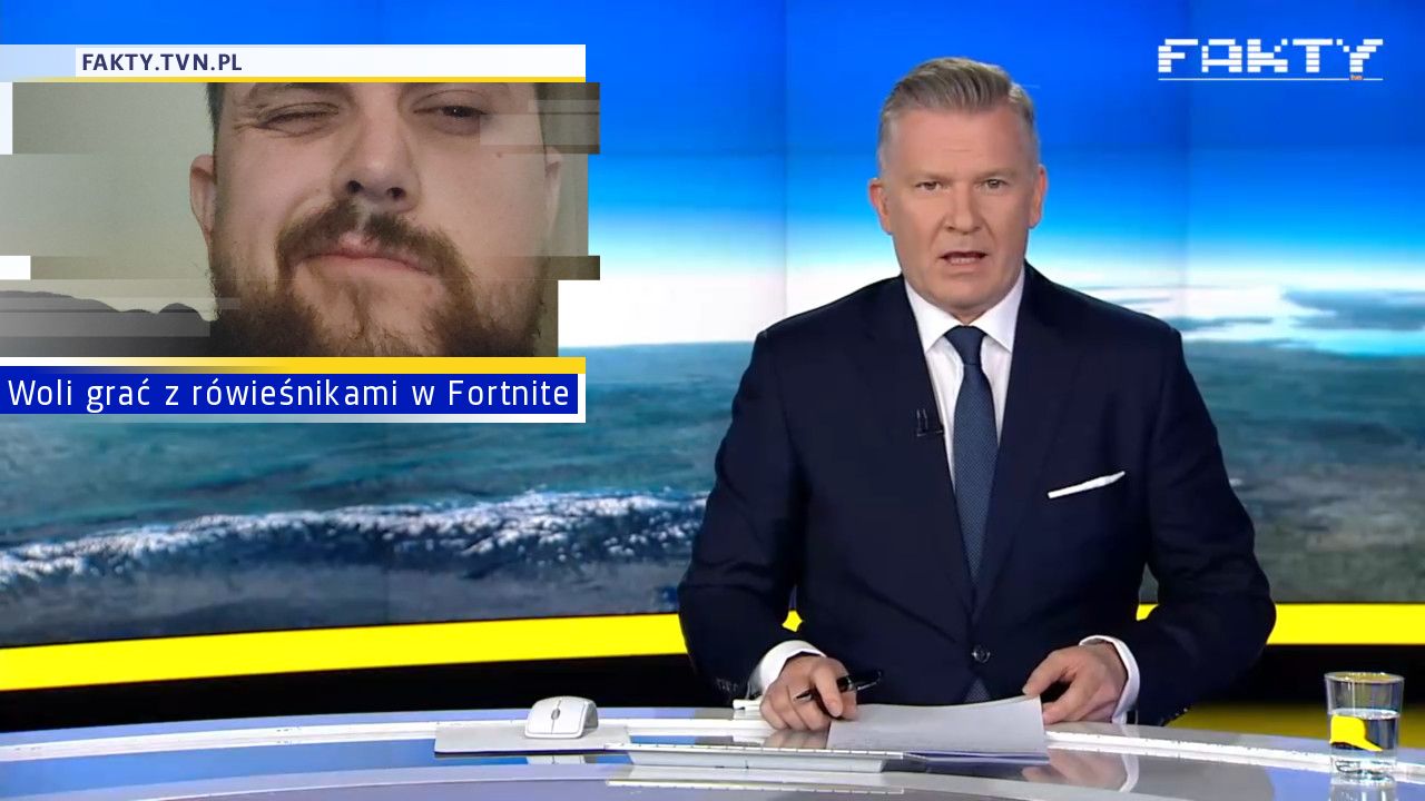 Woli grać z rówieśnikami w Fortnite 