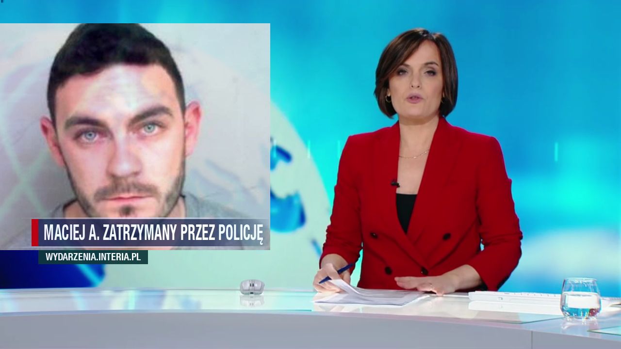 Maciej A. Zatrzymany przez policję 