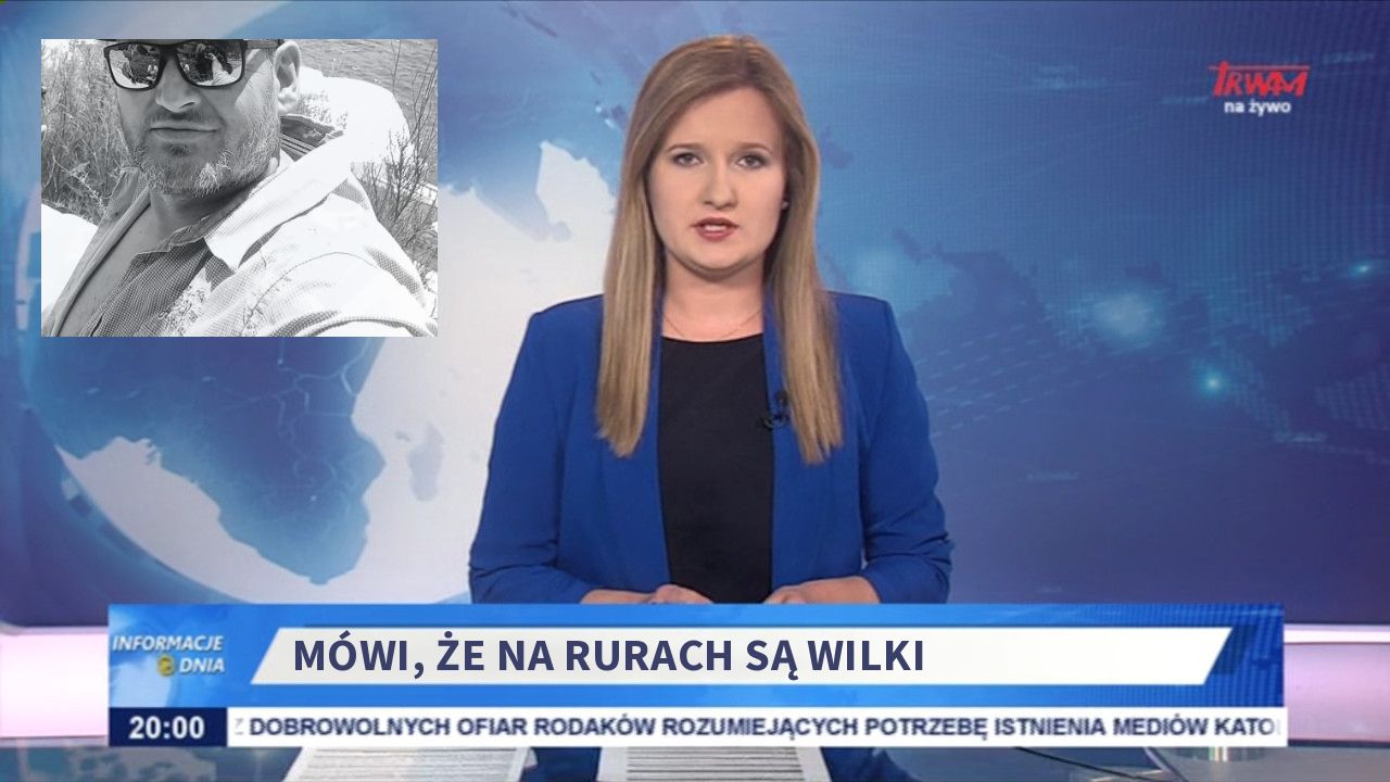 Mówi, że na rurach są wilki