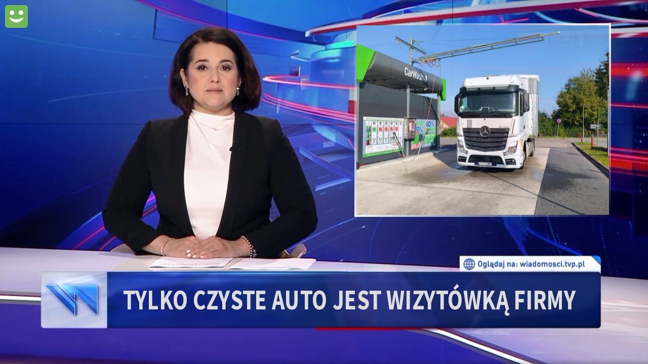 Tylko czyste auto jest wizytówką firmy