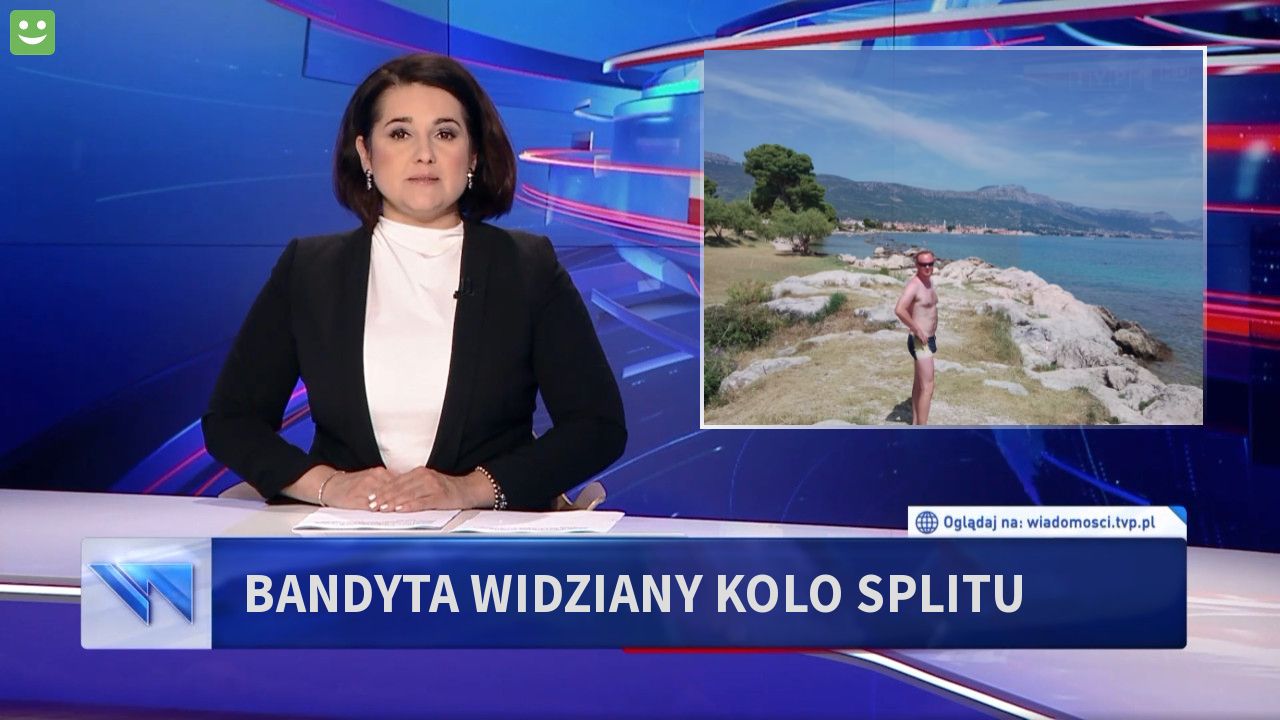 Bandyta widziany kolo Splitu