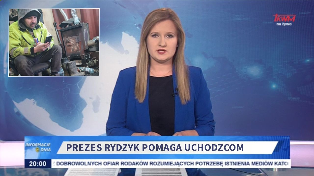 Prezes Rydzyk pomaga uchodzcom 