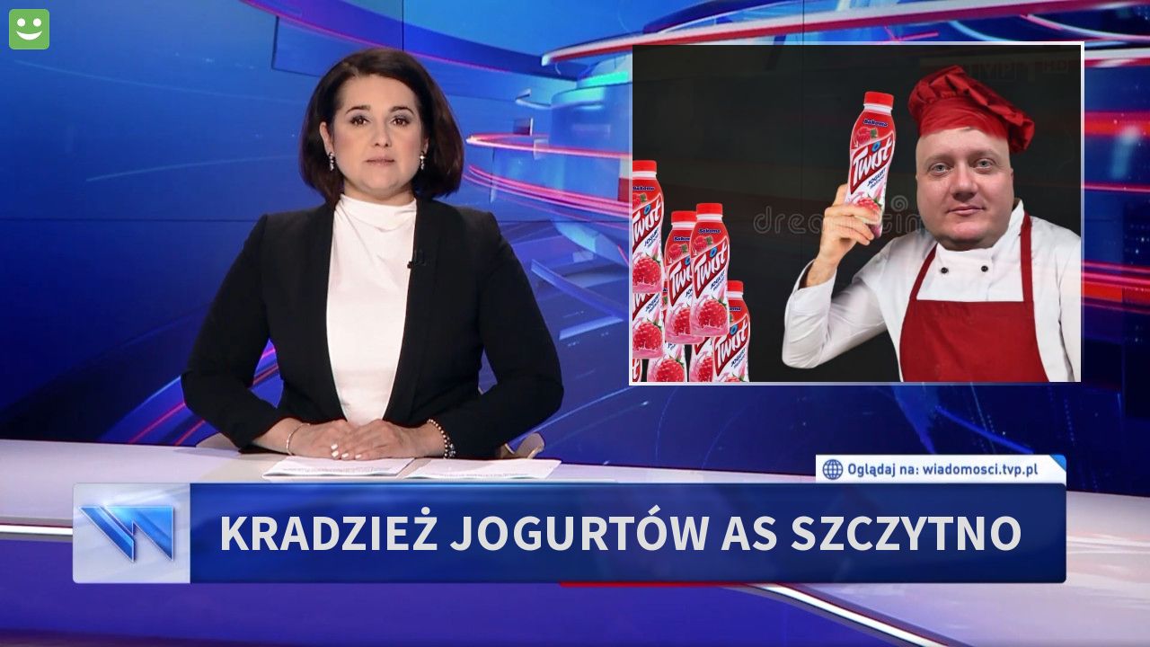 Kradzież jogurtów as szczytno