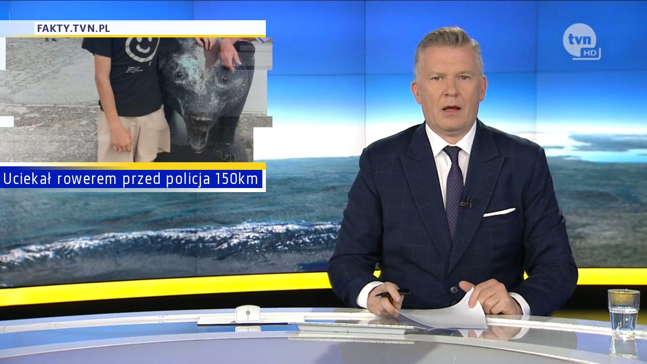 Uciekał rowerem przed policja 150km