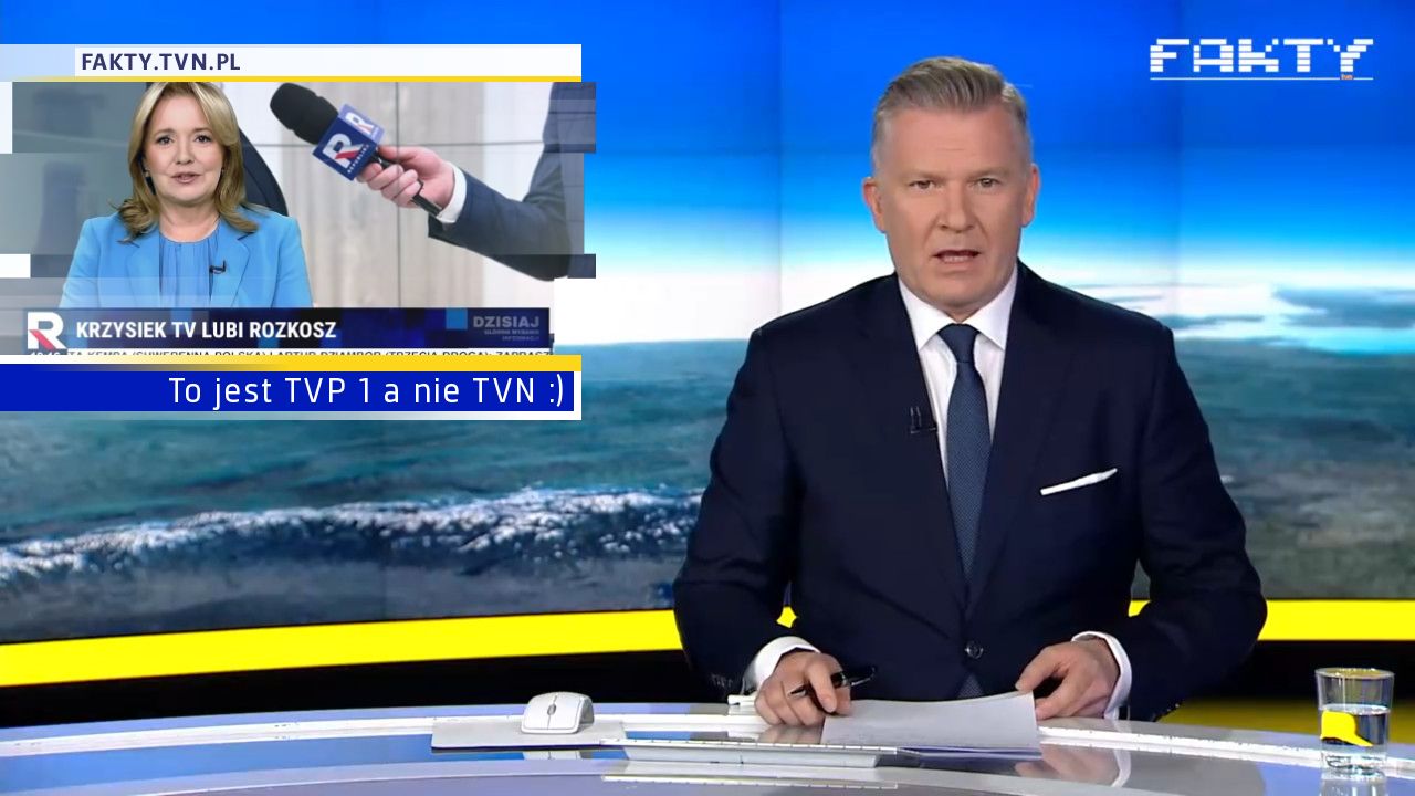 To jest TVP 1 a nie TVN :)