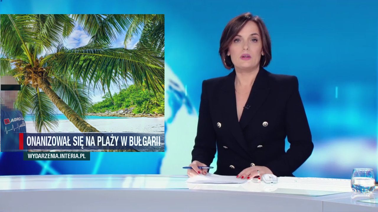 Onanizował się na plaży w Bułgarii