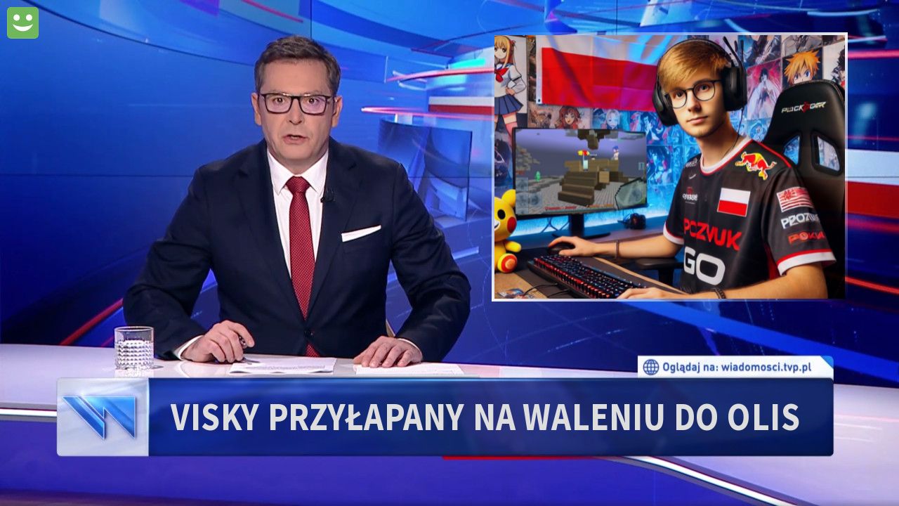 Visky przyłapany na waleniu do olis