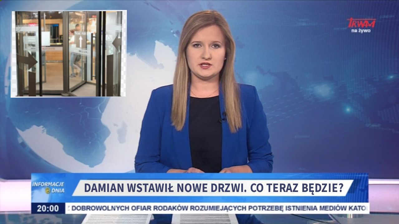 Damian wstawił nowe drzwi. Co teraz będzie?