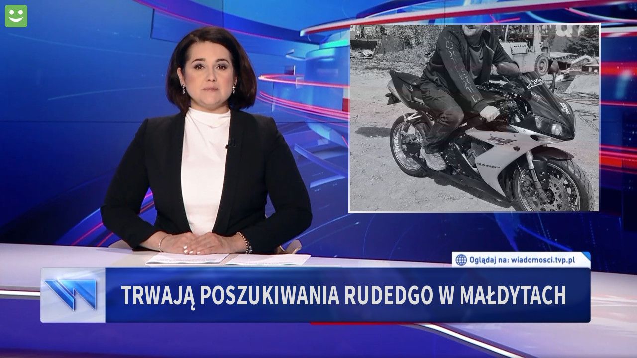 Trwają poszukiwania rudedgo w małdytach 