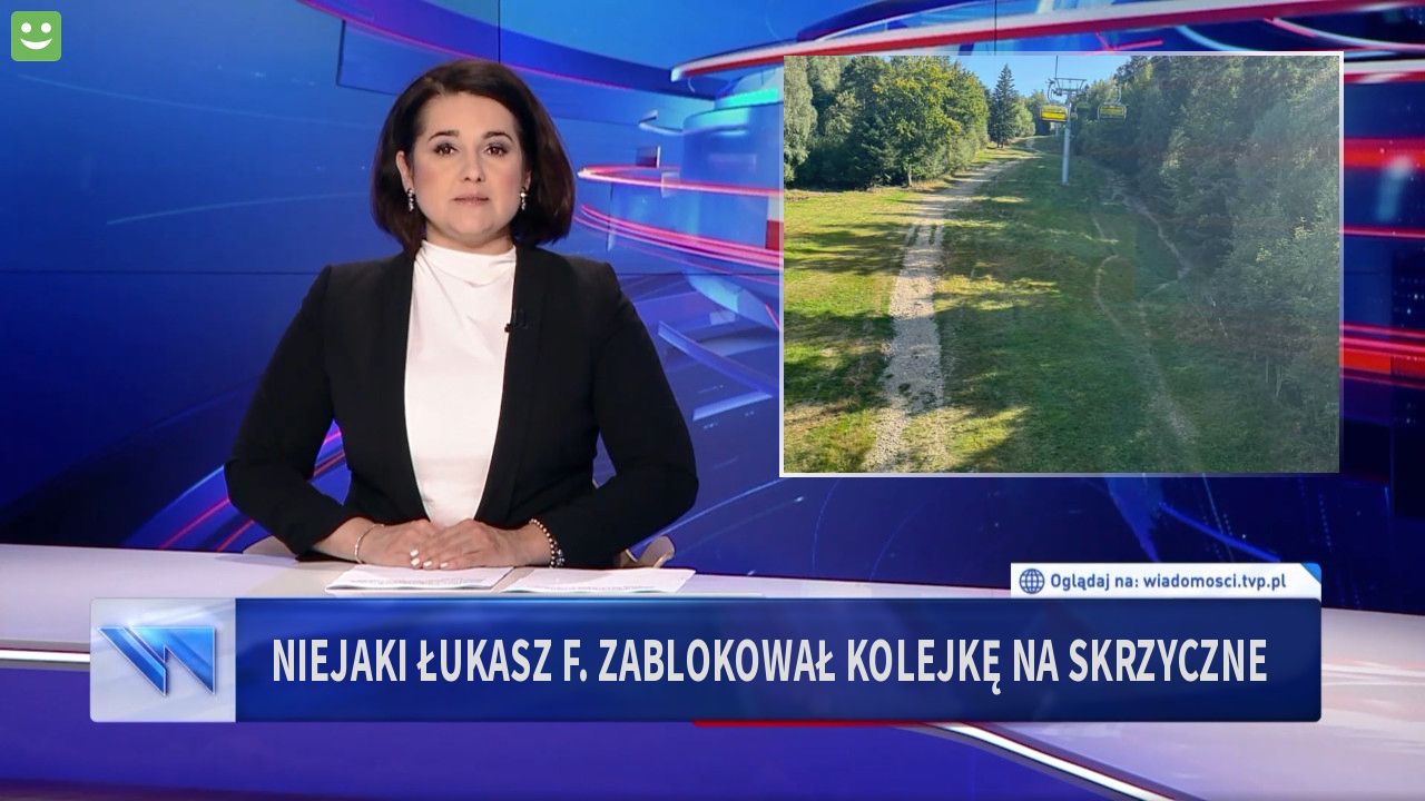 Niejaki Łukasz F. zablokował kolejkę na Skrzyczne 