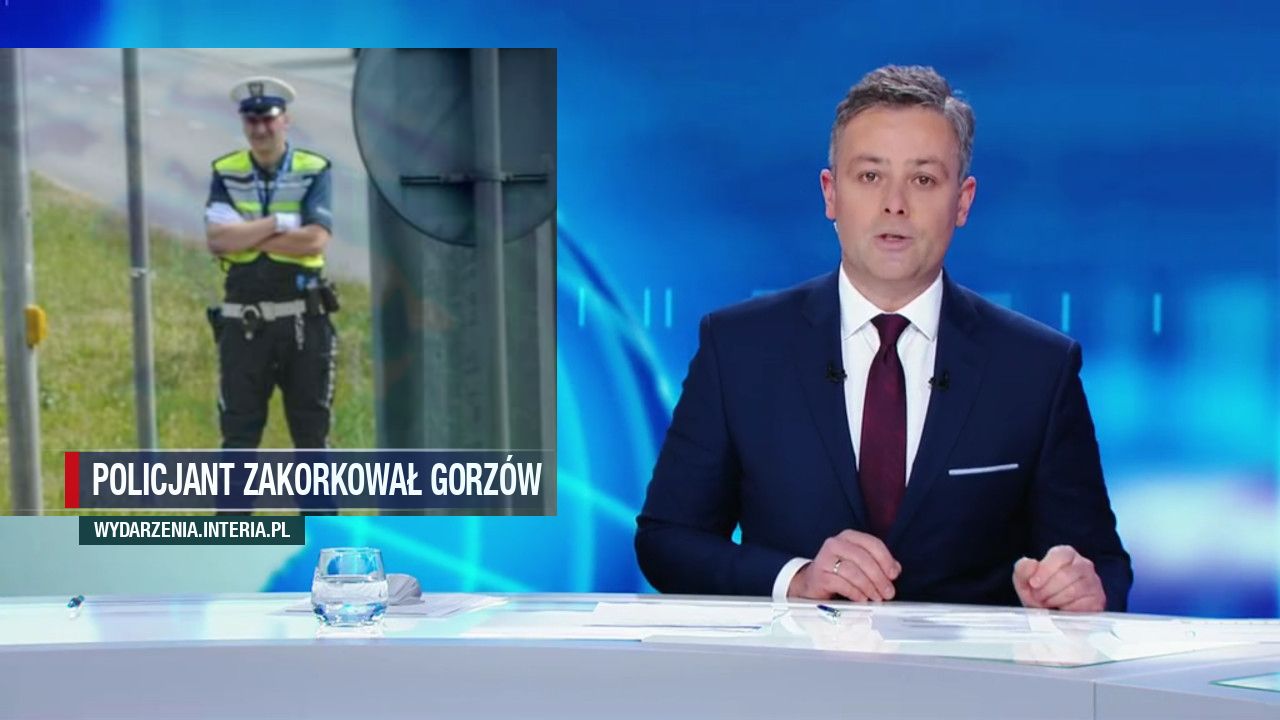 Policjant zakorkował gorzów