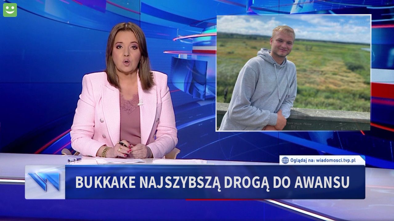 Bukkake najszybszą drogą do awansu