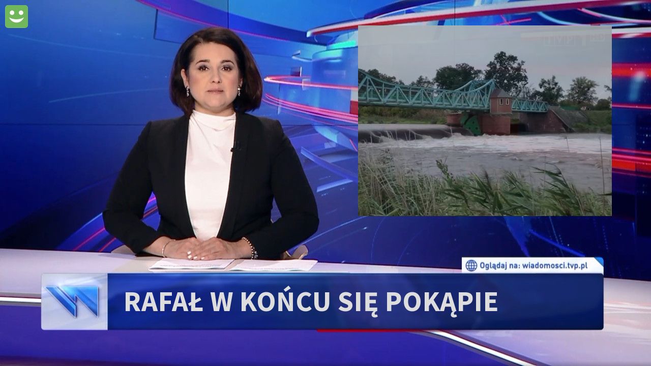 Rafał w końcu się pokąpie