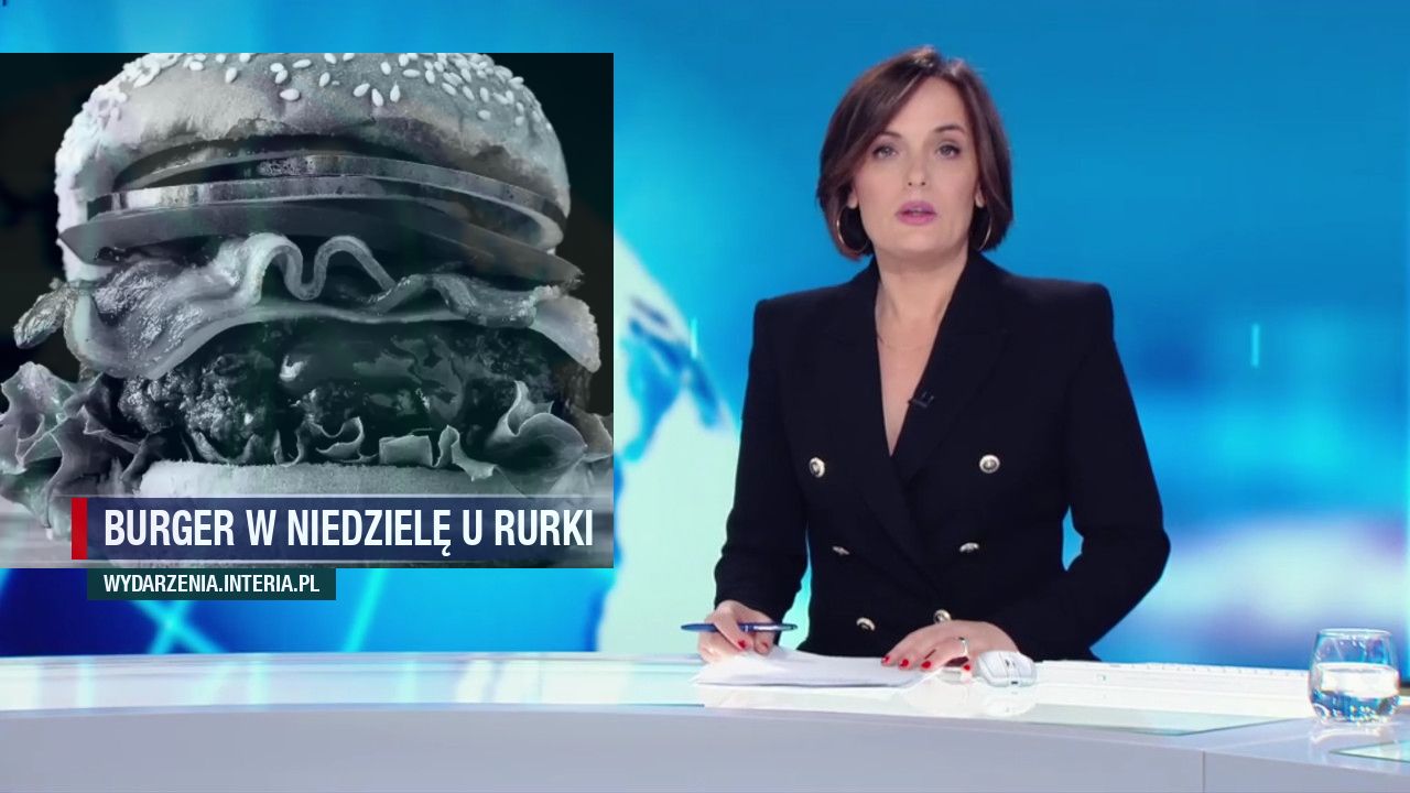 Burger w niedzielę u rurki