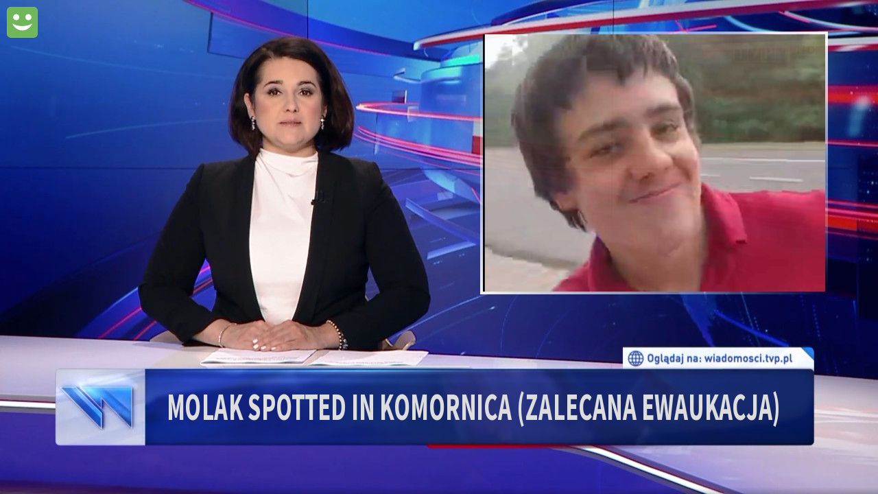 MOLAK SPOTTED IN KOMORNICA (ZALECANA EWAUKACJA)