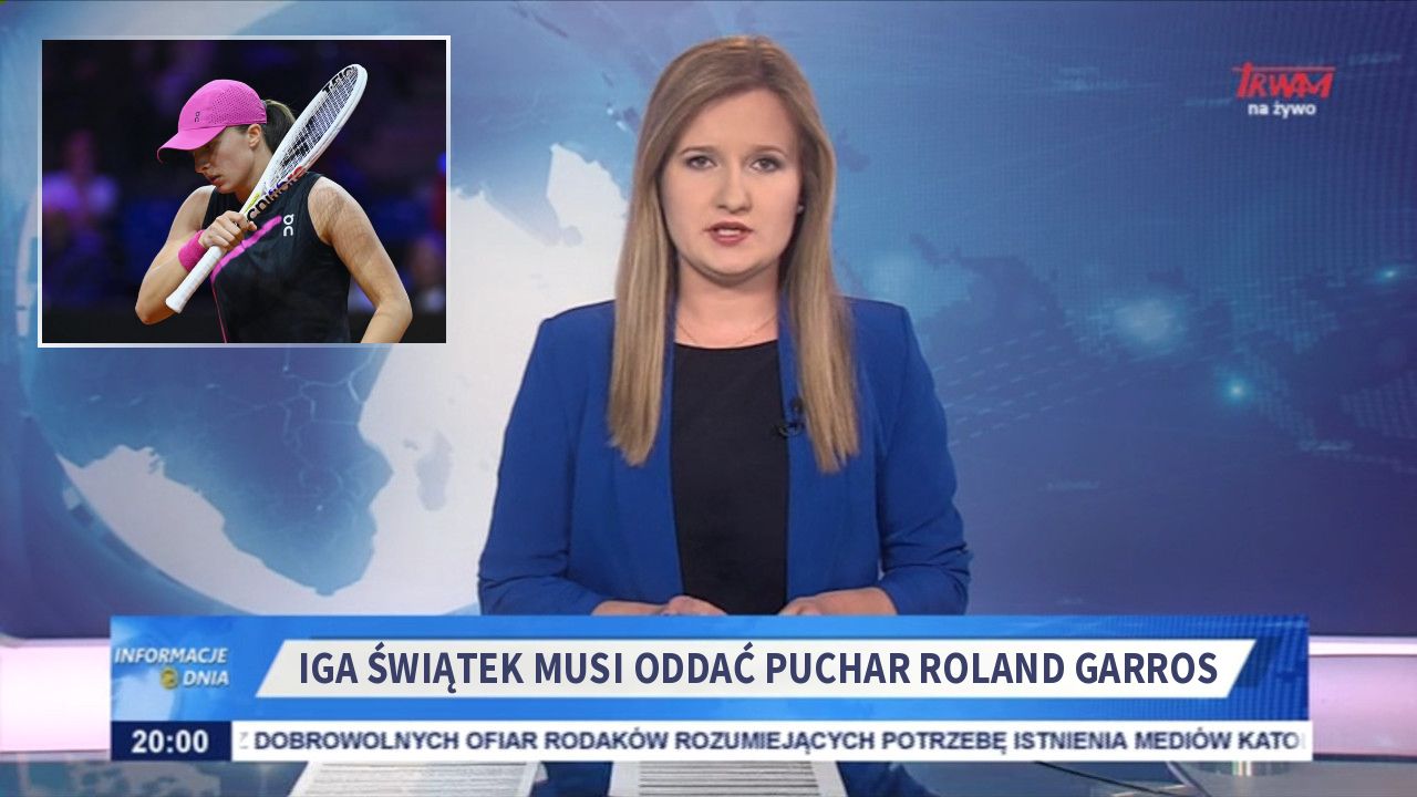 Iga Świątek musi oddać puchar Roland Garros