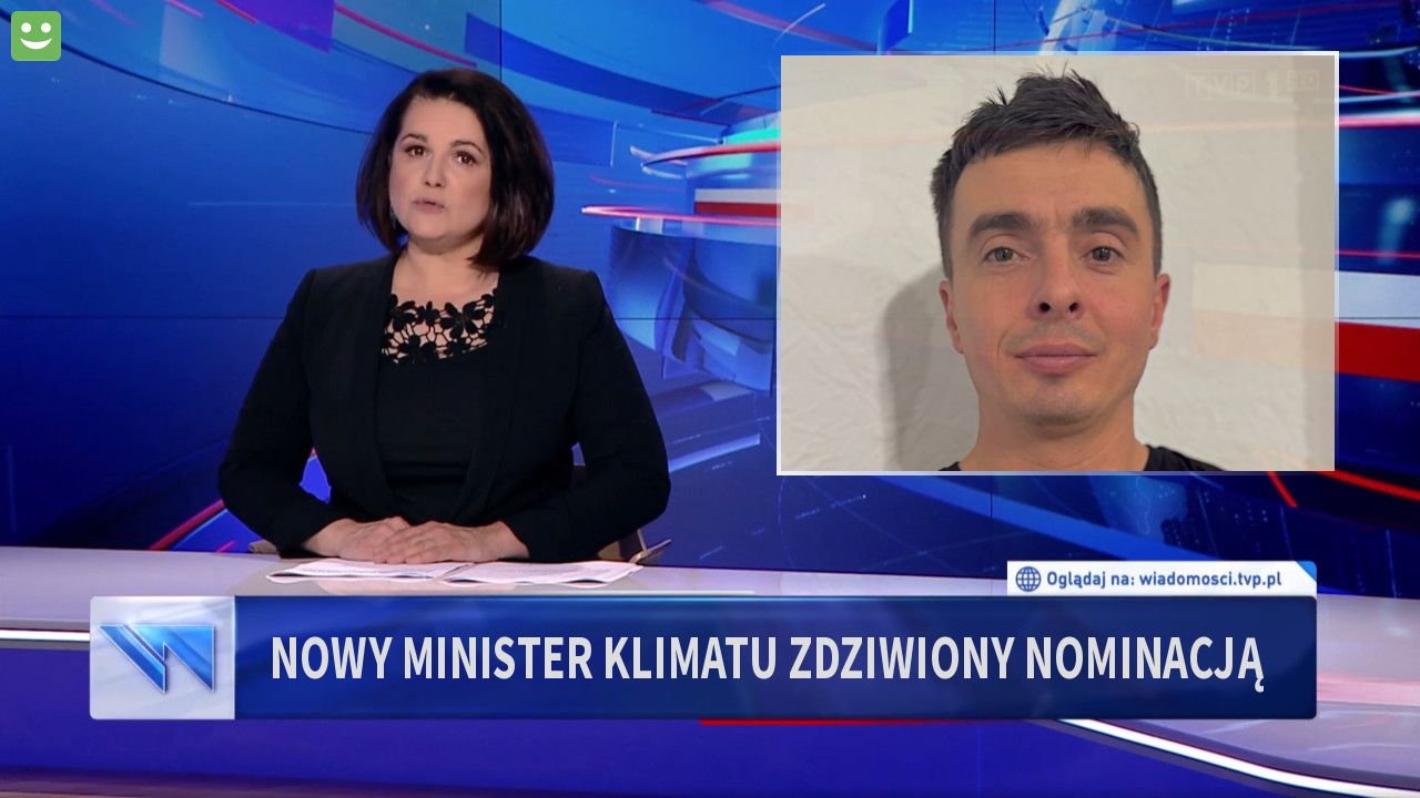 Nowy minister klimatu zdziwiony nominacją