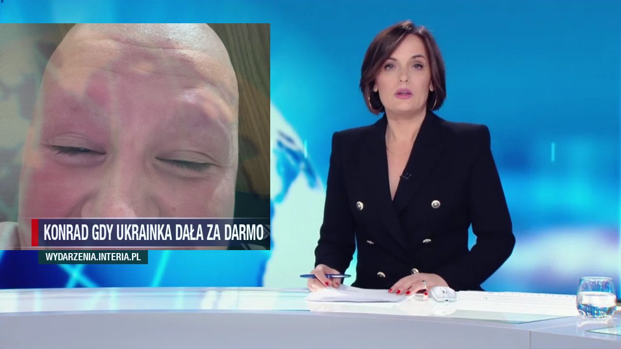 Konrad gdy Ukrainka dała za darmo 