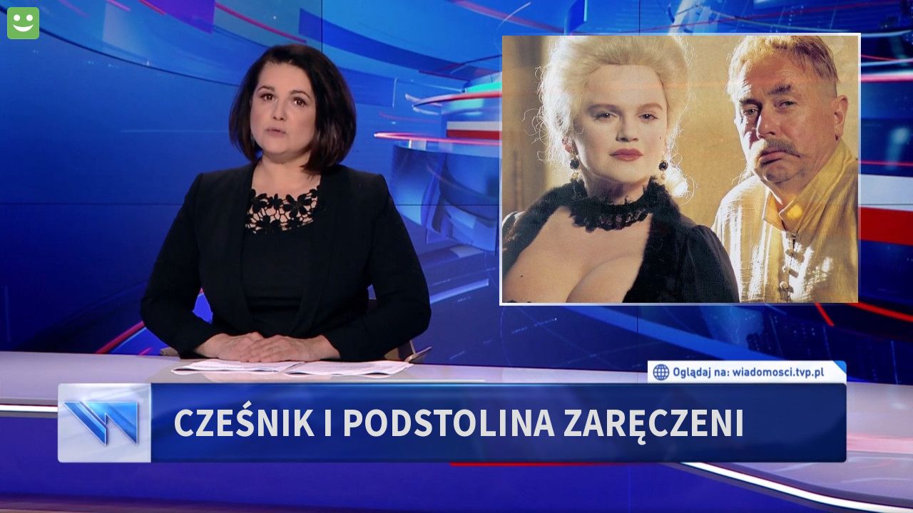 cześnik i podstolina zaręczeni