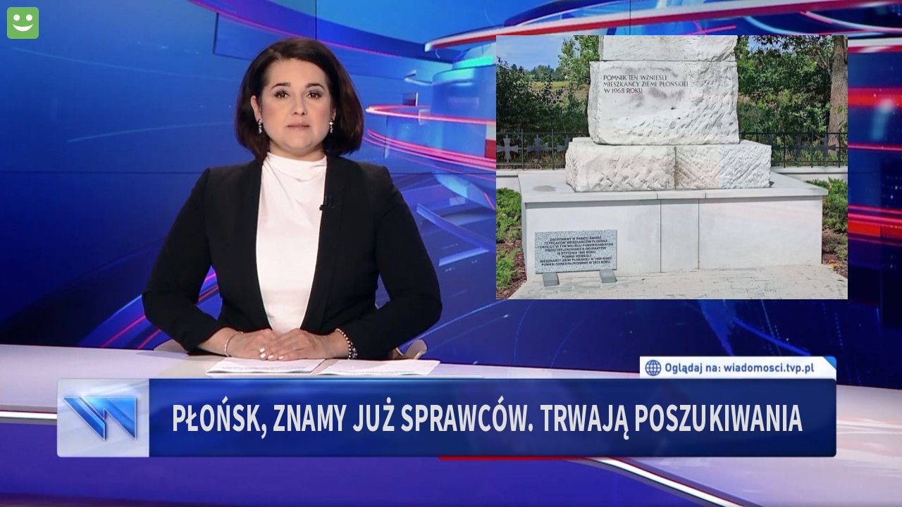 Płońsk, znamy już sprawców. Trwają poszukiwania