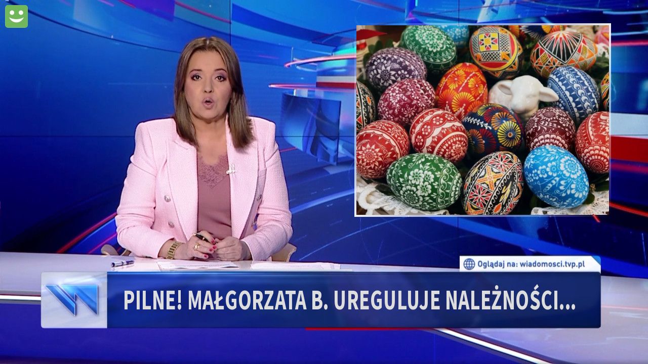 pilne! małgorzata b. ureguluje należności...