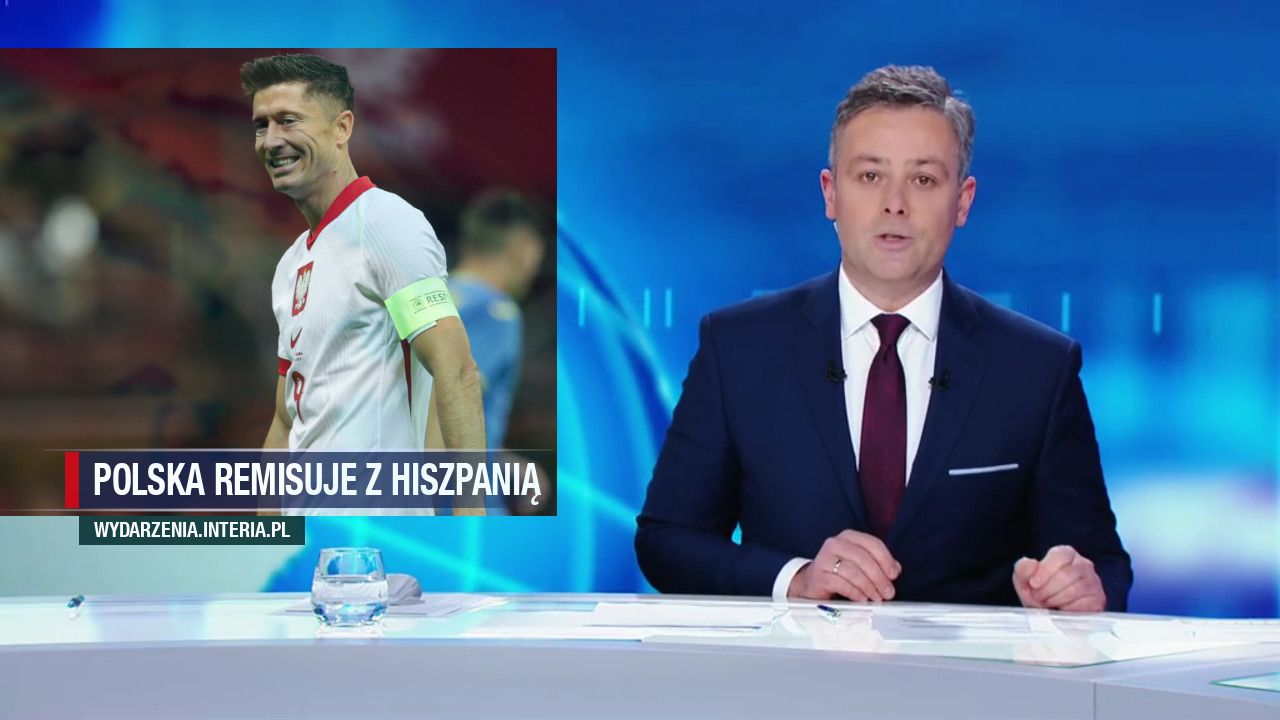 polska remisuje z hiszpanią