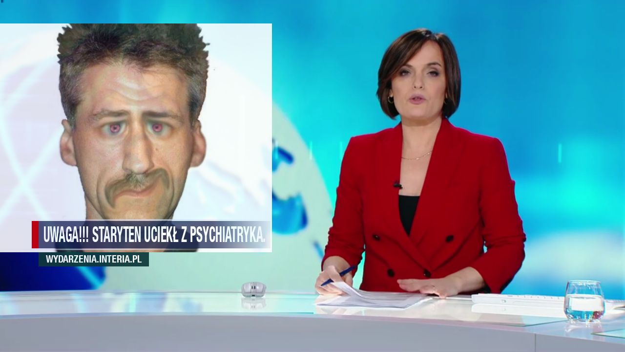 Uwaga!!! staryten uciekł z psychiatryka.