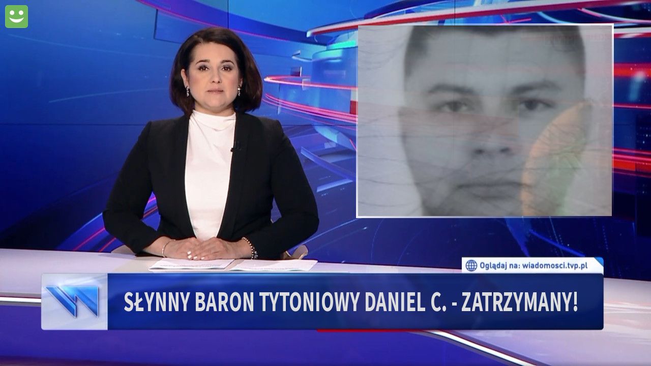 Słynny baron tytoniowy Daniel C. - Zatrzymany!