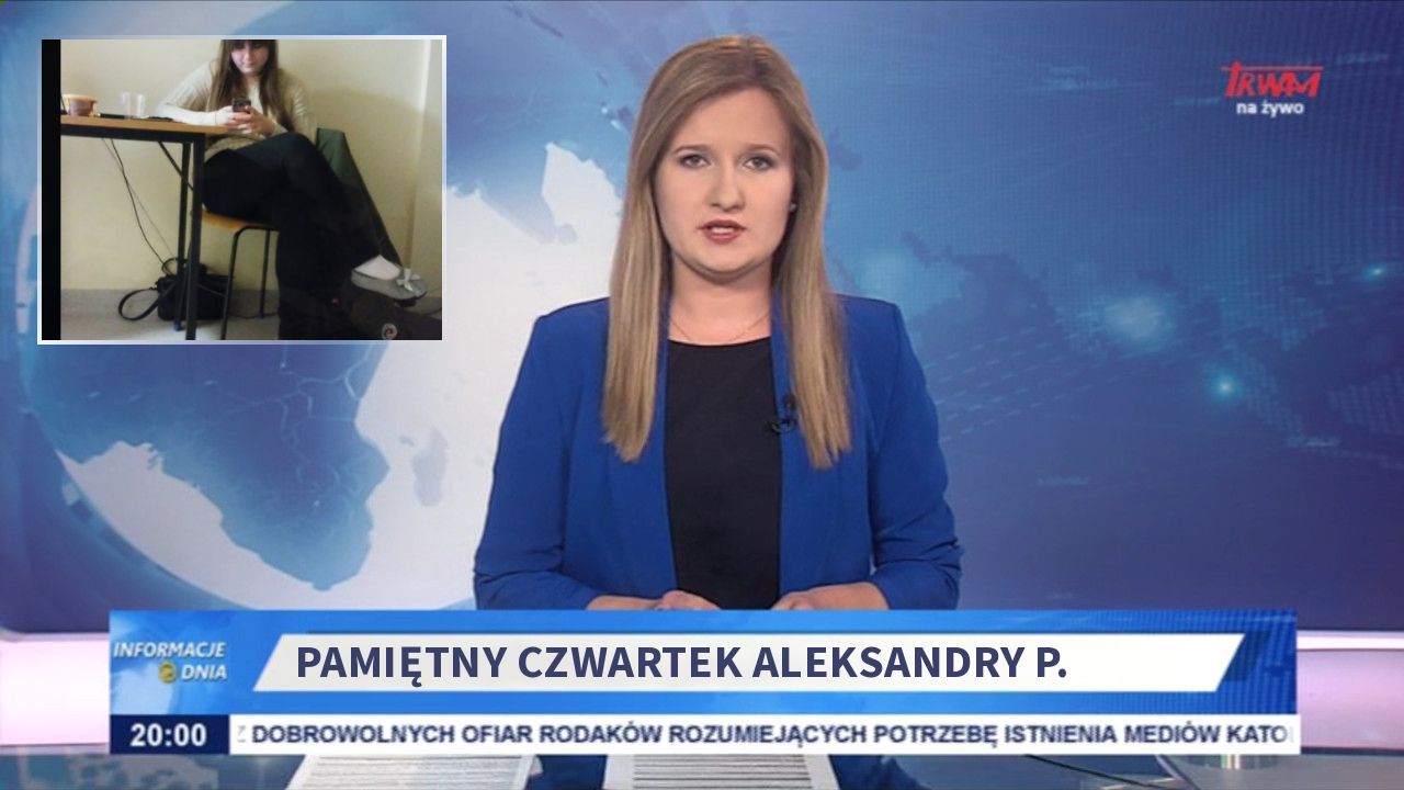 PAMIĘTNY CZWARTEK ALEKSANDRY P.