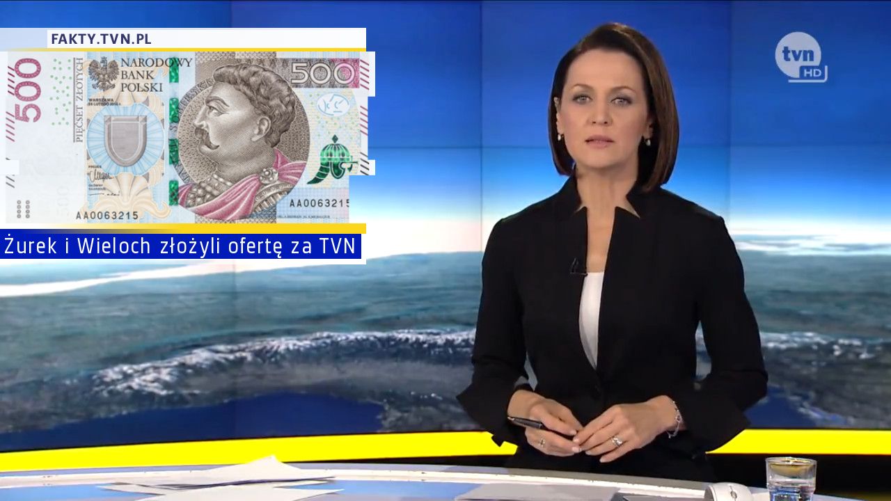 Żurek i Wieloch złożyli ofertę za TVN