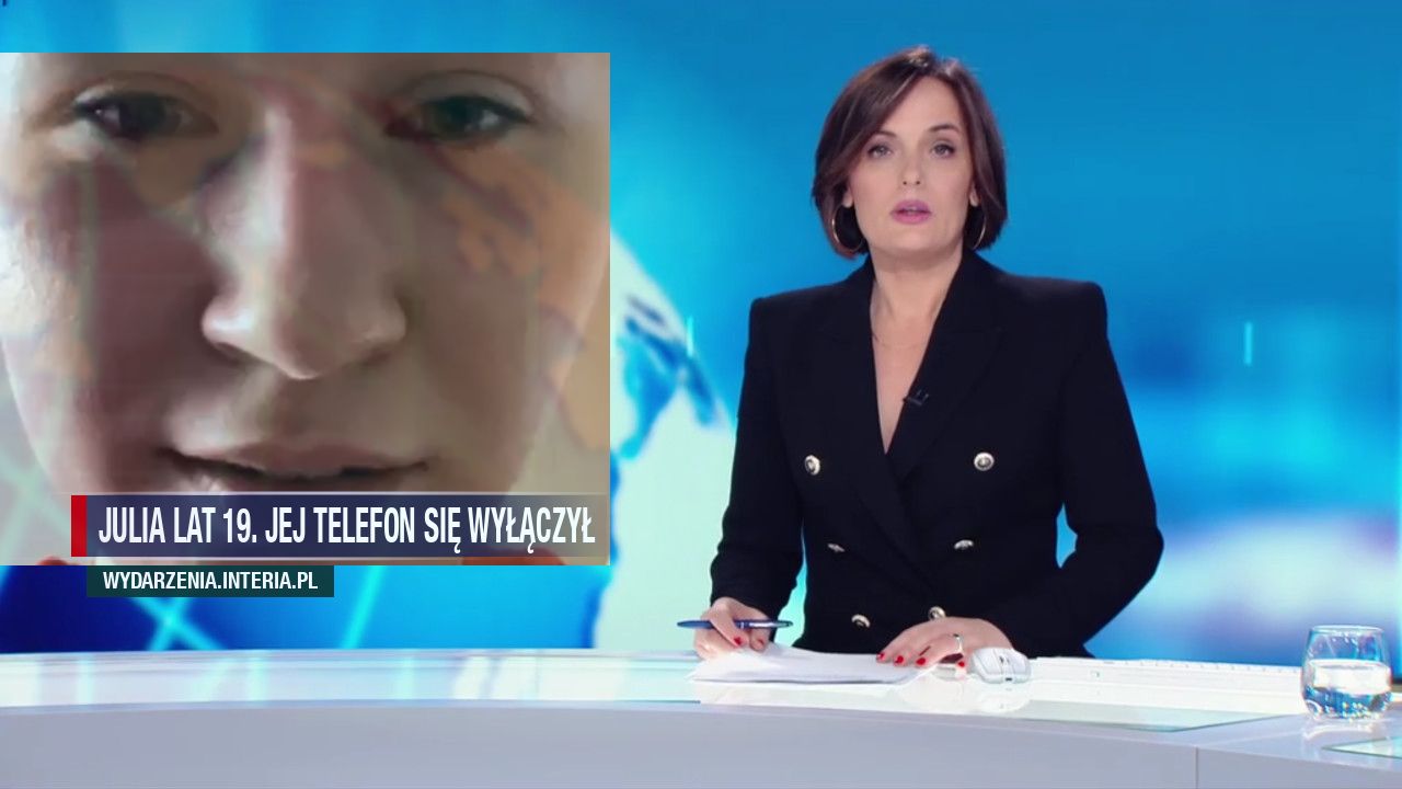 Julia lat 19. Jej telefon się wyłączył