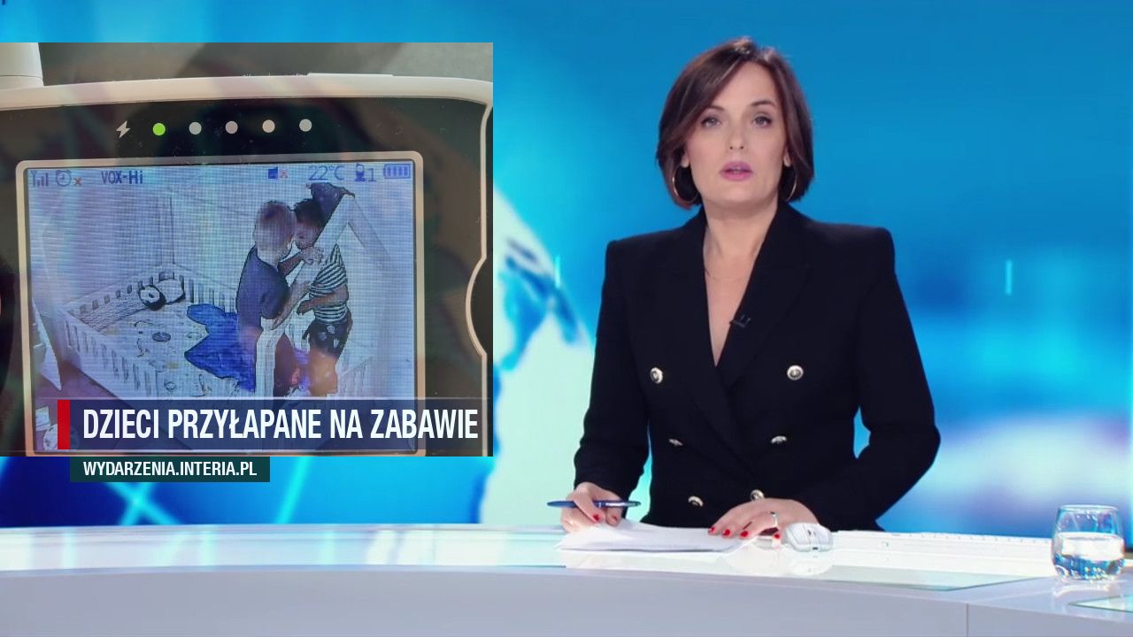 Dzieci przyłapane na zabawie