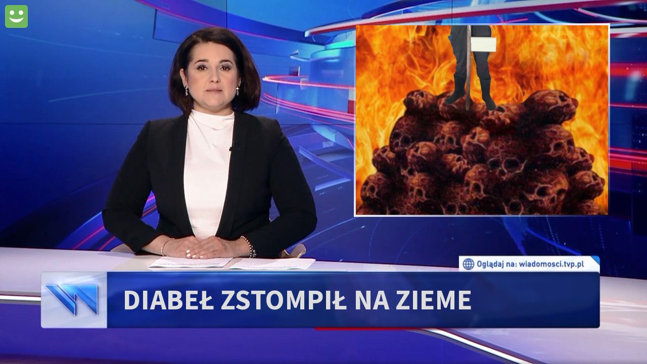 Diabeł zstompił na zieme