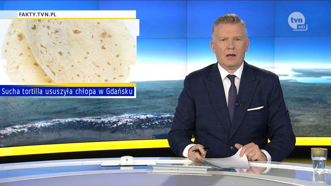 Sucha tortilla ususzyła chłopa w Gdańsku 