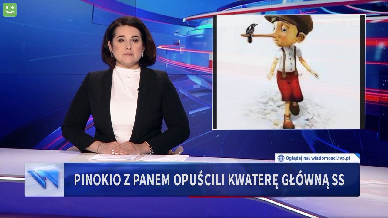 Pinokio z Panem opuścili kwaterę główną SS