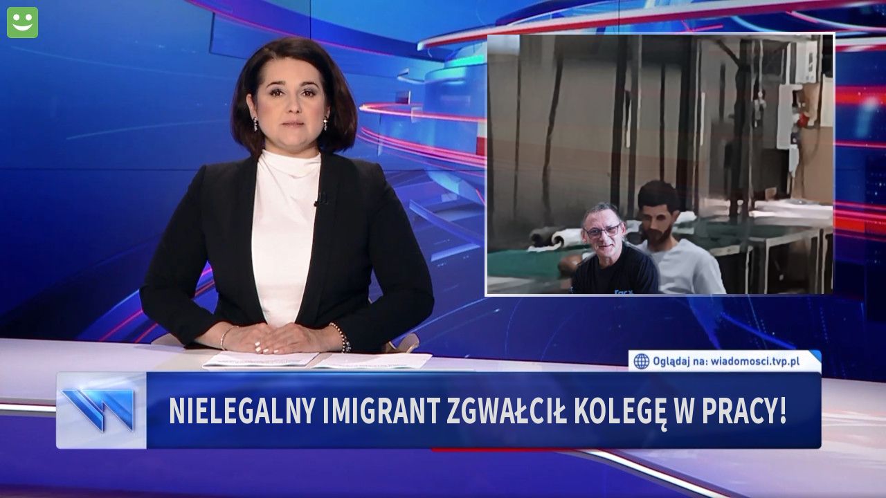 Nielegalny Imigrant zgwałcił kolegę w pracy!