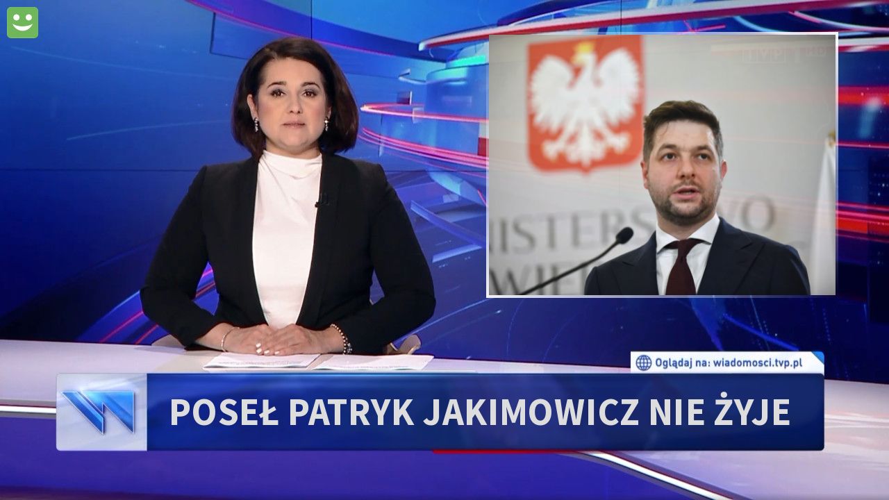 Poseł Patryk Jakimowicz nie żyje