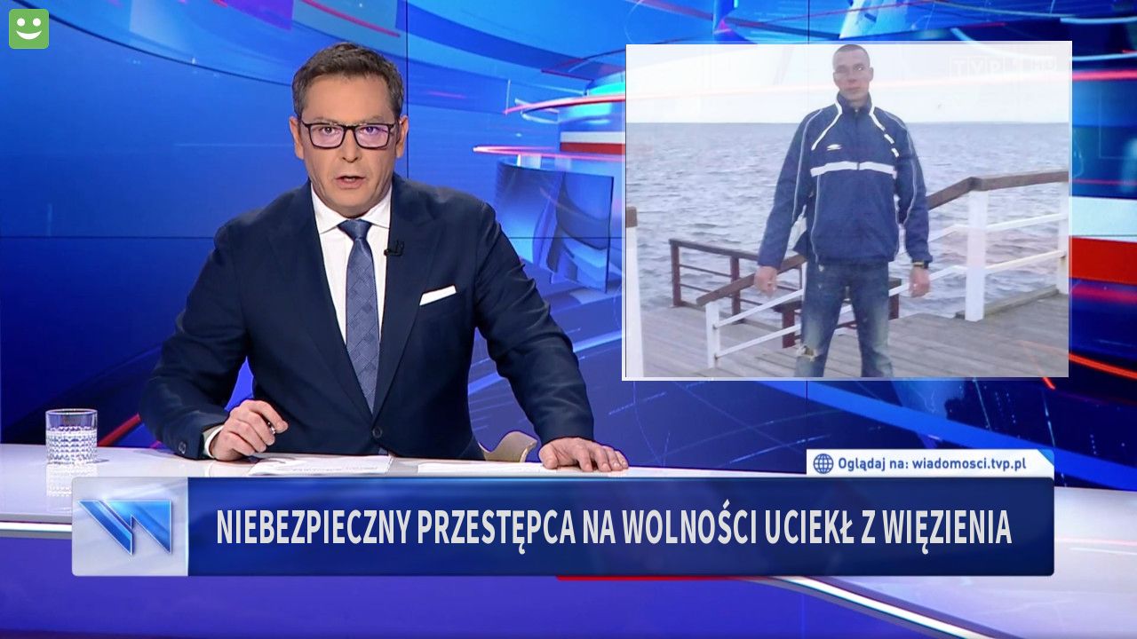 Niebezpieczny przestępca na wolności uciekł z więzienia 