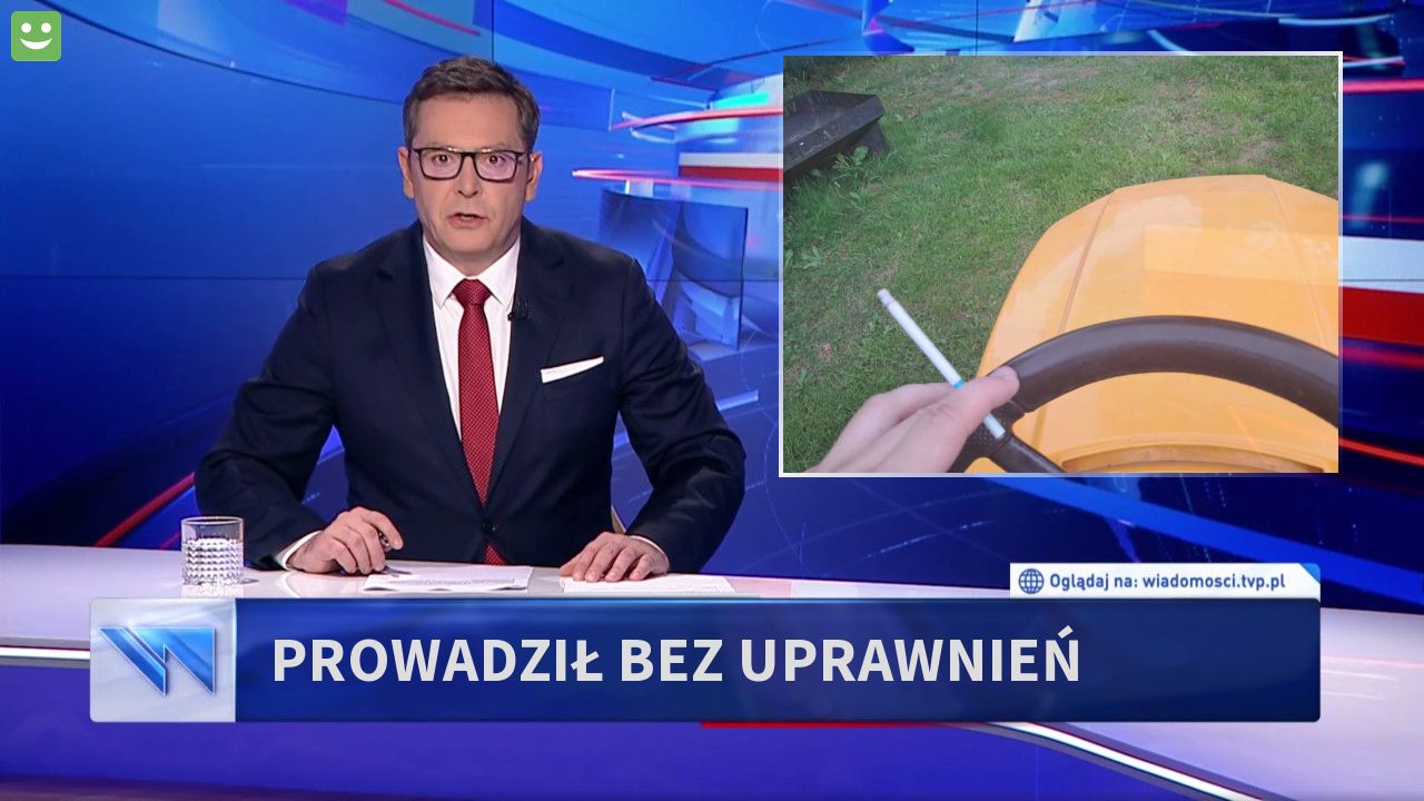 Prowadził bez uprawnień