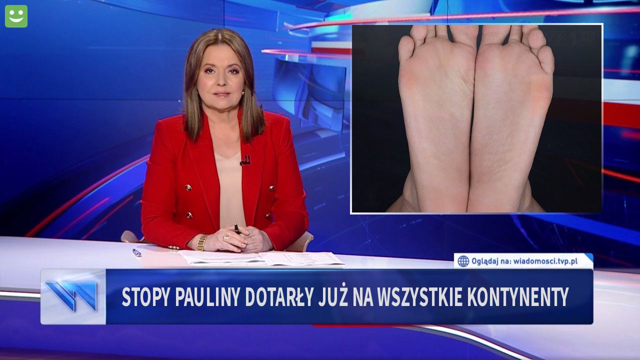 Stopy Pauliny dotarły już na wszystkie kontynenty