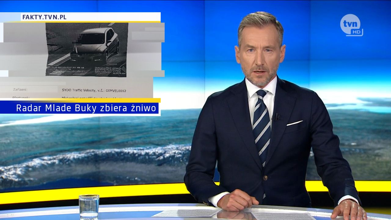 Radar Mlade Buky zbiera żniwo