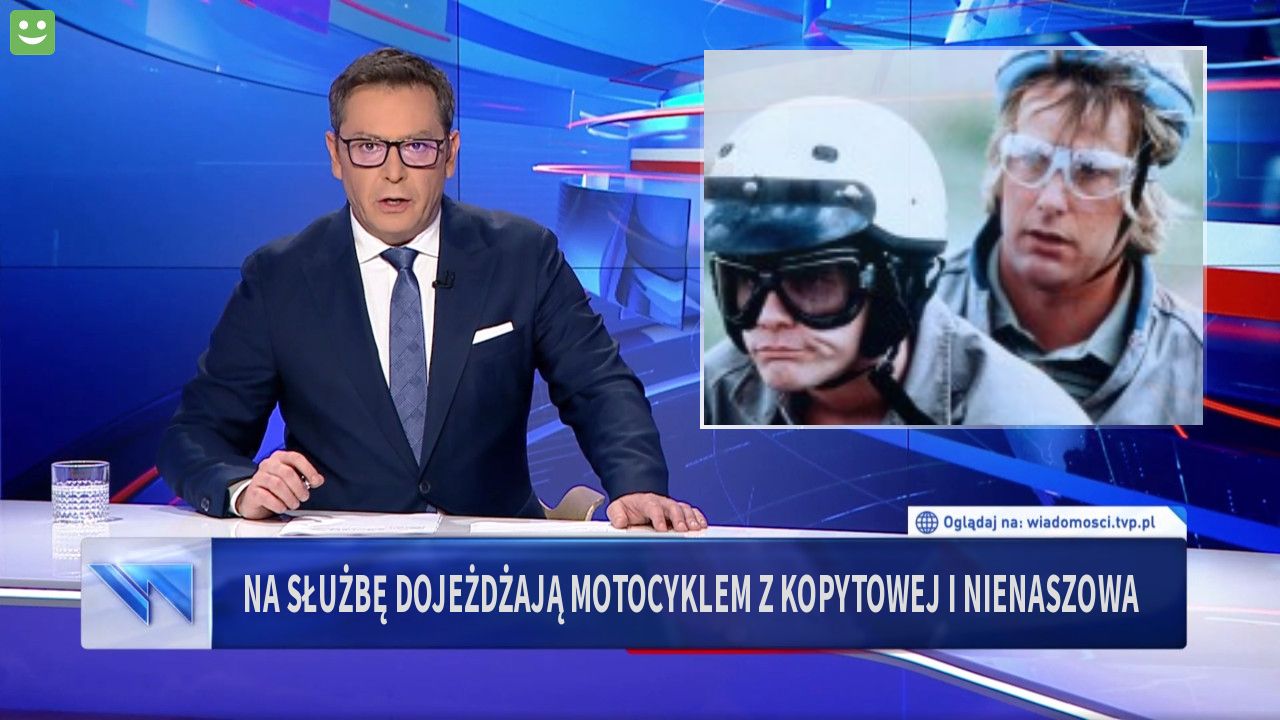 Na służbę dojeżdżają motocyklem z kopytowej i nienaszowa