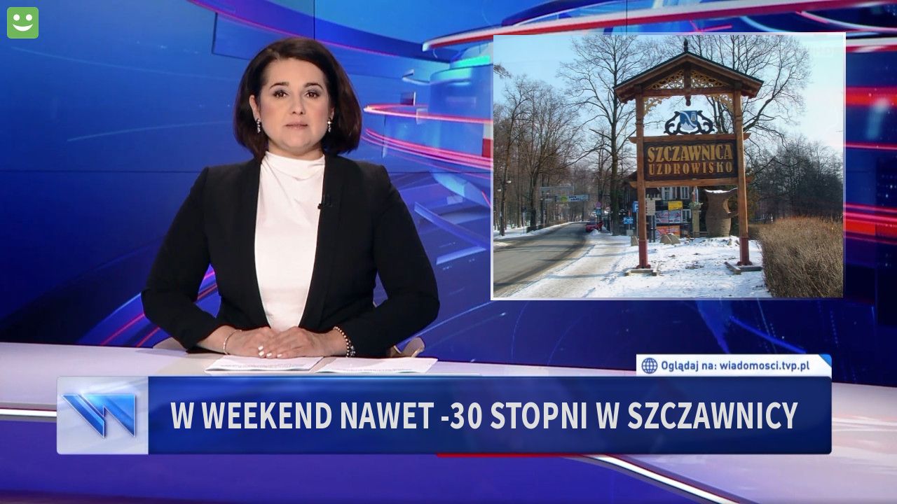 W weekend nawet -30 stopni w szczawnicy