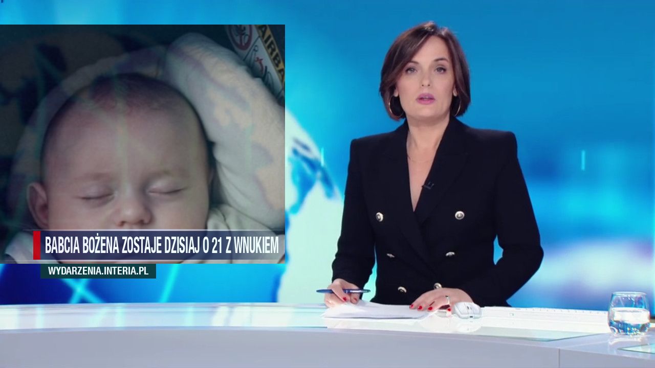 Babcia Bożena zostaje dzisiaj o 21 z wnukiem